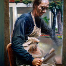 Stephen W. Douglas, Self Portrait, 1988
