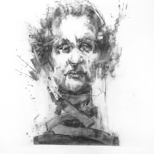 Stephen W. Douglas, Study of Head, 2014